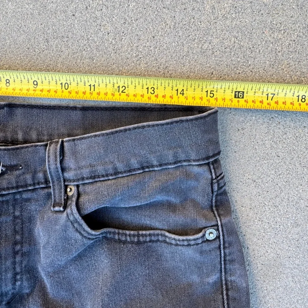 Levi's 511 Slim Fit Jeans Mens 31x30 Grey Stretch Denim